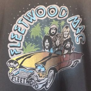 Vintage Fleetwood Mac Tusk Tour REPRINT t-shirt